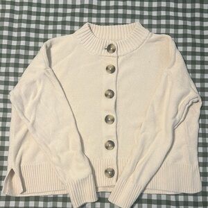 Madewell Cropped Style cardigan